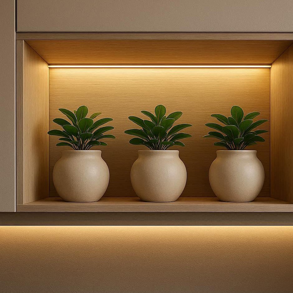 Modern Matte Kitchen – MDF Laminate Finish (18 mm thumbnail