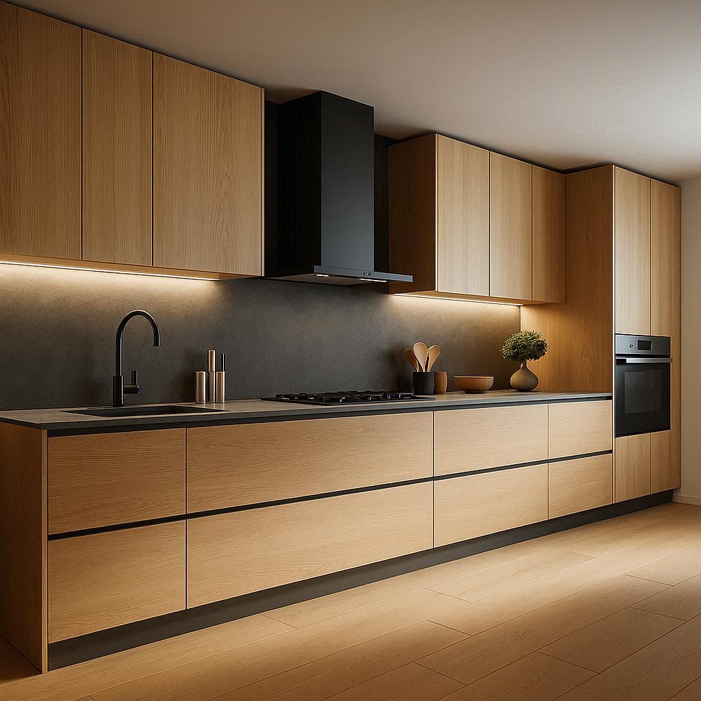 Modern Kitchen – MDF Laminate 18 mm